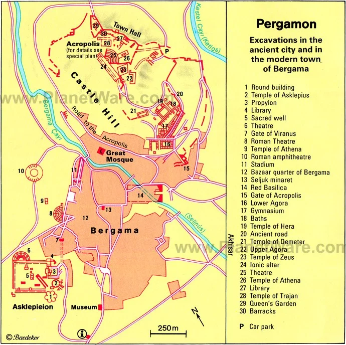 Pérgamo -sitio arqueológico- Bergama (Esmirna), Turquía - Foro Oriente Próximo y Asia Central