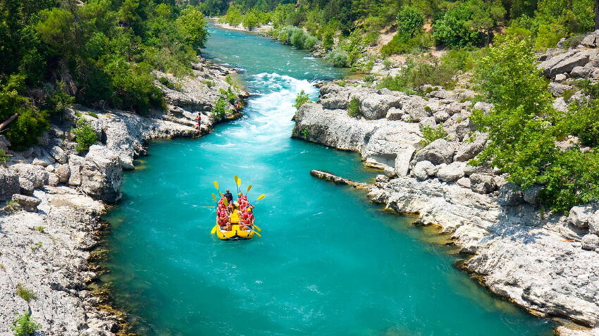 Koprulu Canyon National Park: Rafting in a Historical River
