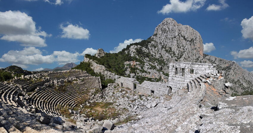 Termessos Ancient City: Eagle Nest on the Top of the Bey Mountains