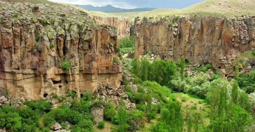 Ihlara Valley in Cappadocia: Nature and History