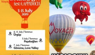 Turkey’s first balloon festival will begin in Cappadocia